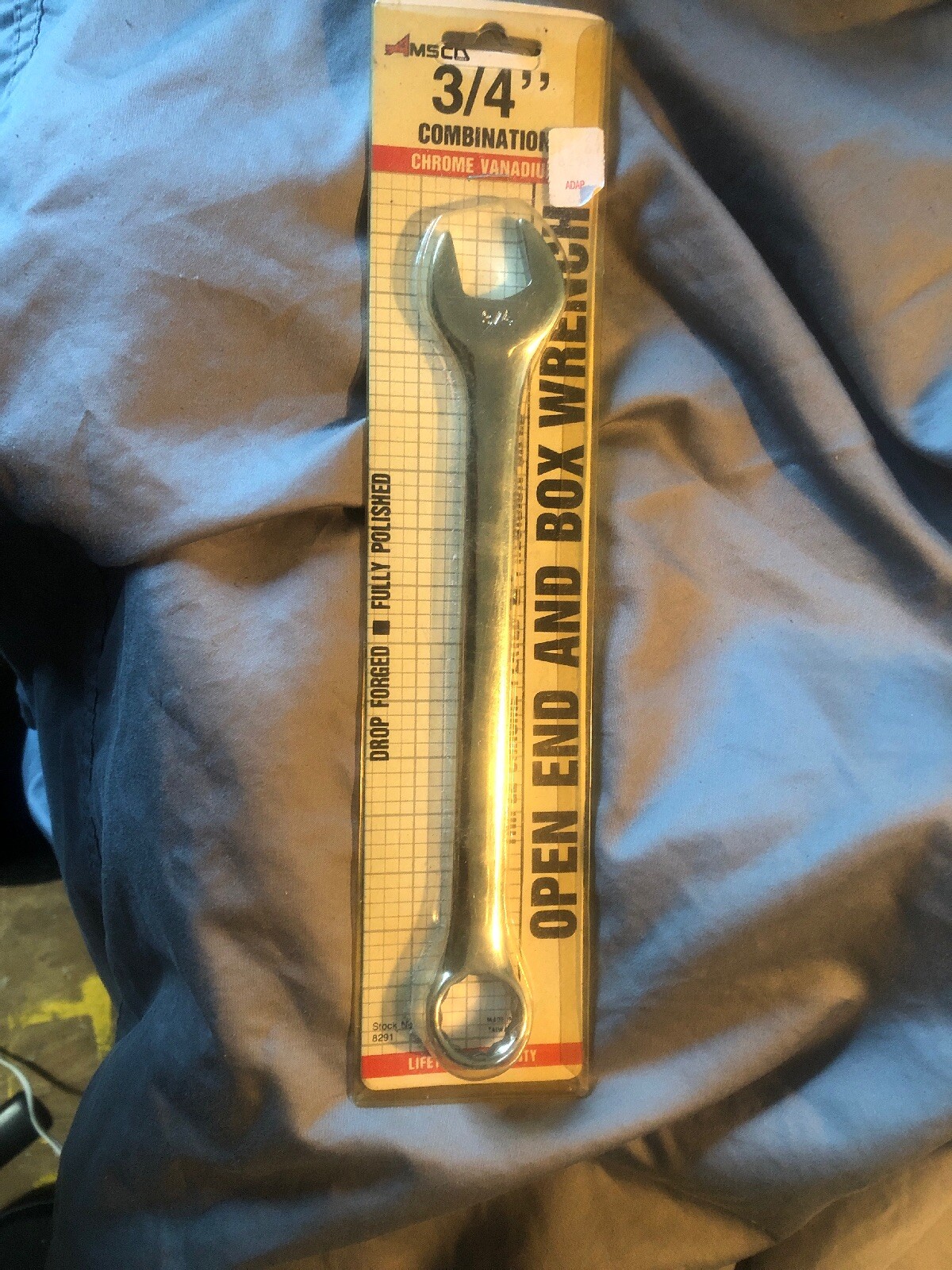 3/4 Open End And Box Wrench