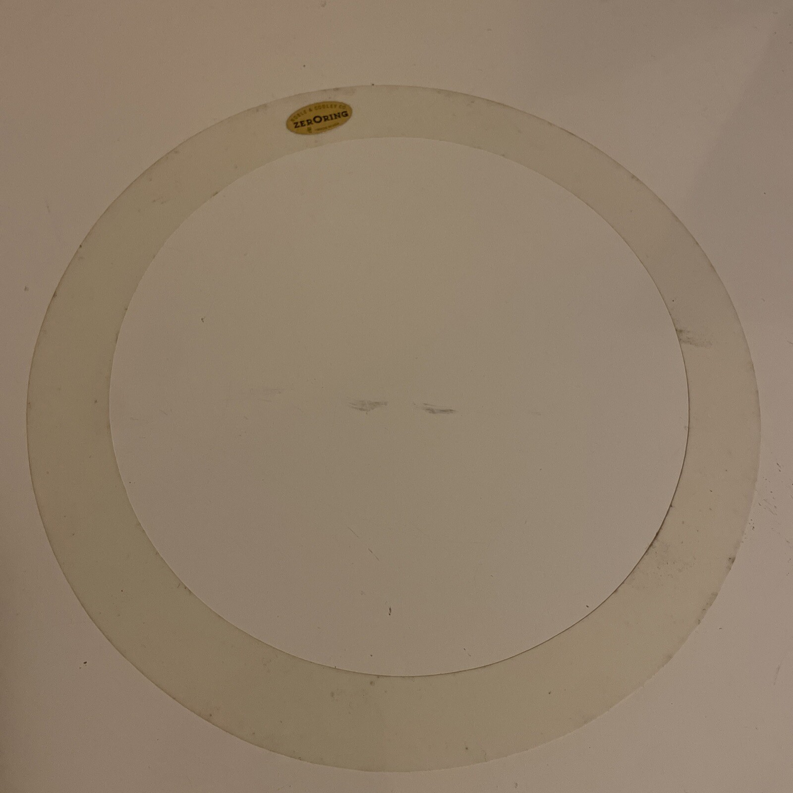 Single Noble & Cooley O Ring Sound Control System 10” Tom Drum Mute Ring White