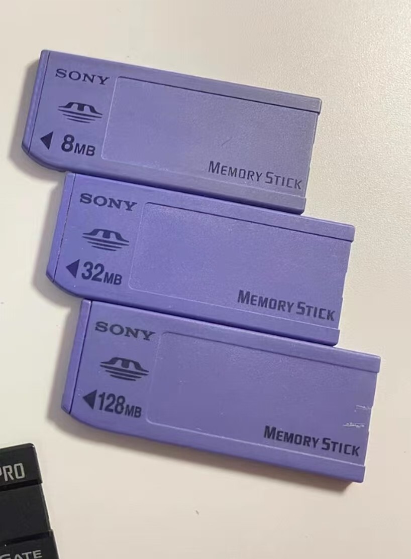 128MB/16MB Sony Genuine Memory Stick MS Card, Long MS, For Sony Camera Old Model