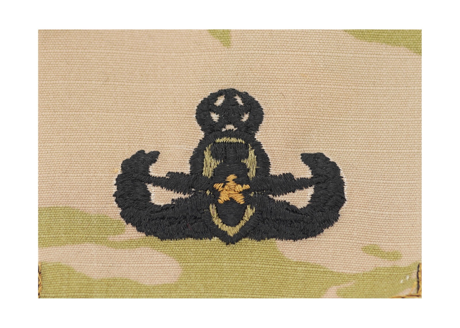 US Army EOD Master OCP Sew-on Badge