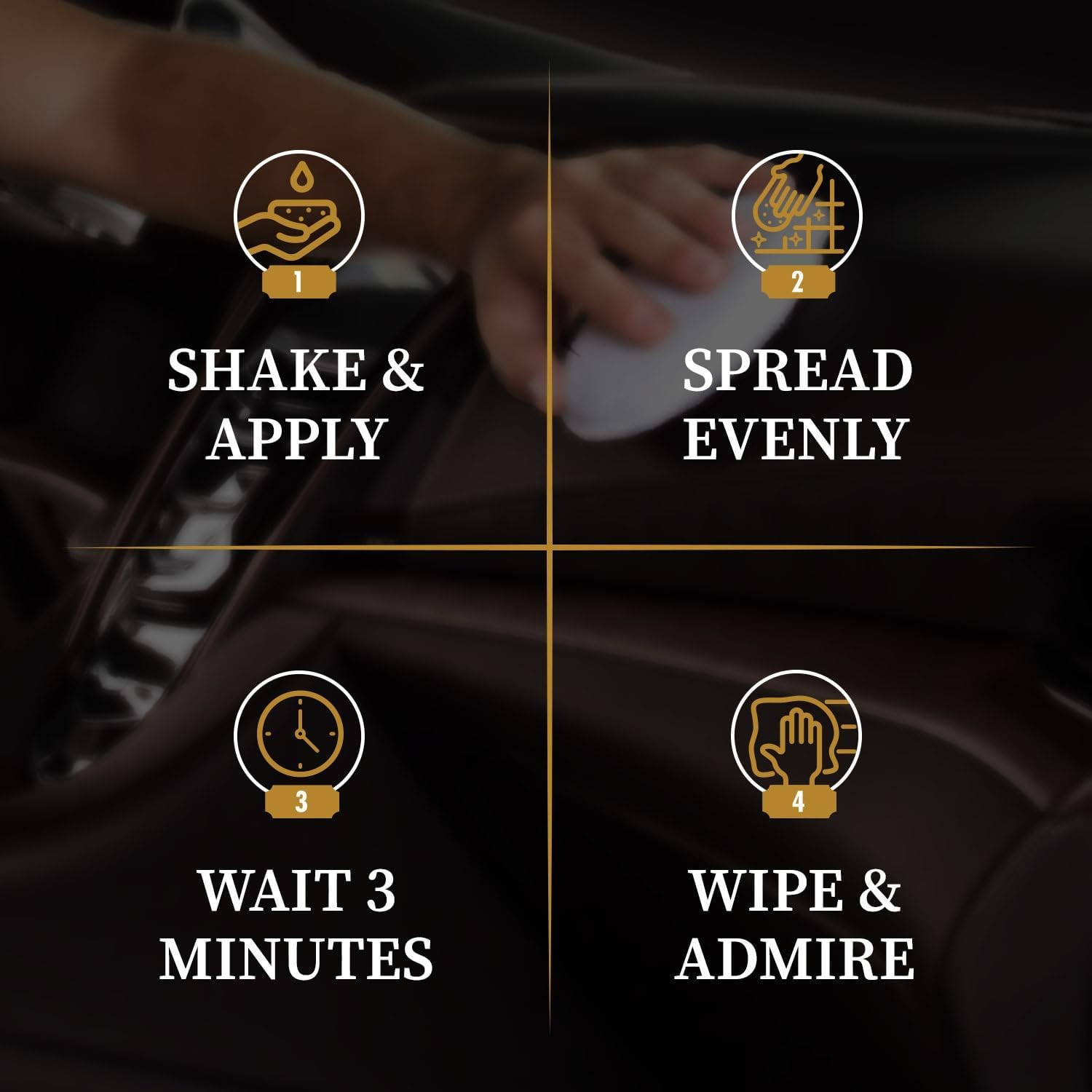 Lexol All Leather Conditioner for Car Seats and Interiors, Couches and Furniture