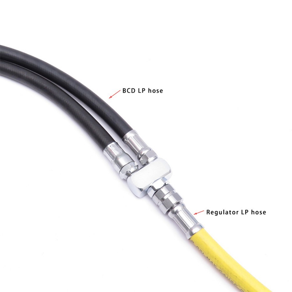 Quality Thread Adapter Hose Adapter Plitter Regulator 1 To for 2 LP Thread