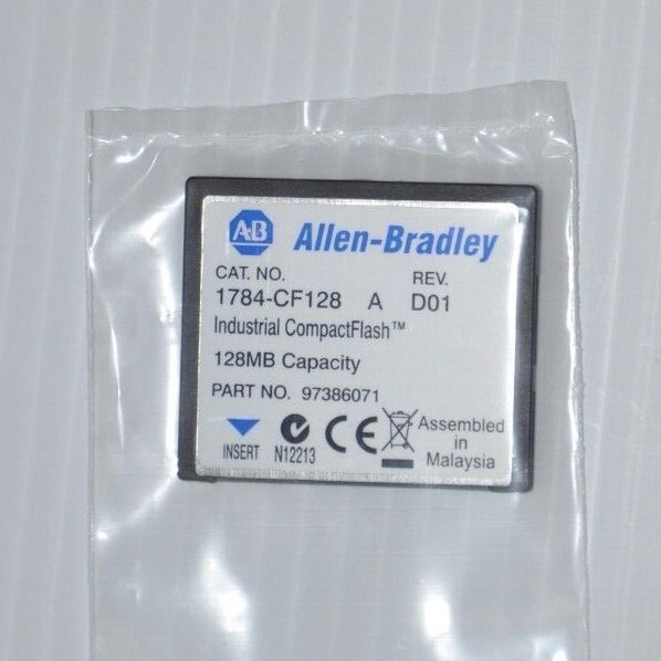 Allen-Bradley CompactFlash Memory Card 128MB Series A 1784-CF128