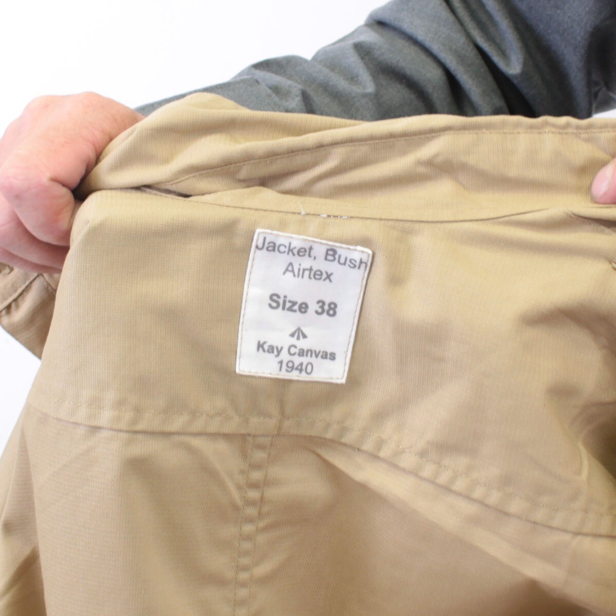 Replica Airtex KD Bush Jacket WW2 British Army Khaki Desert Shirt WD809