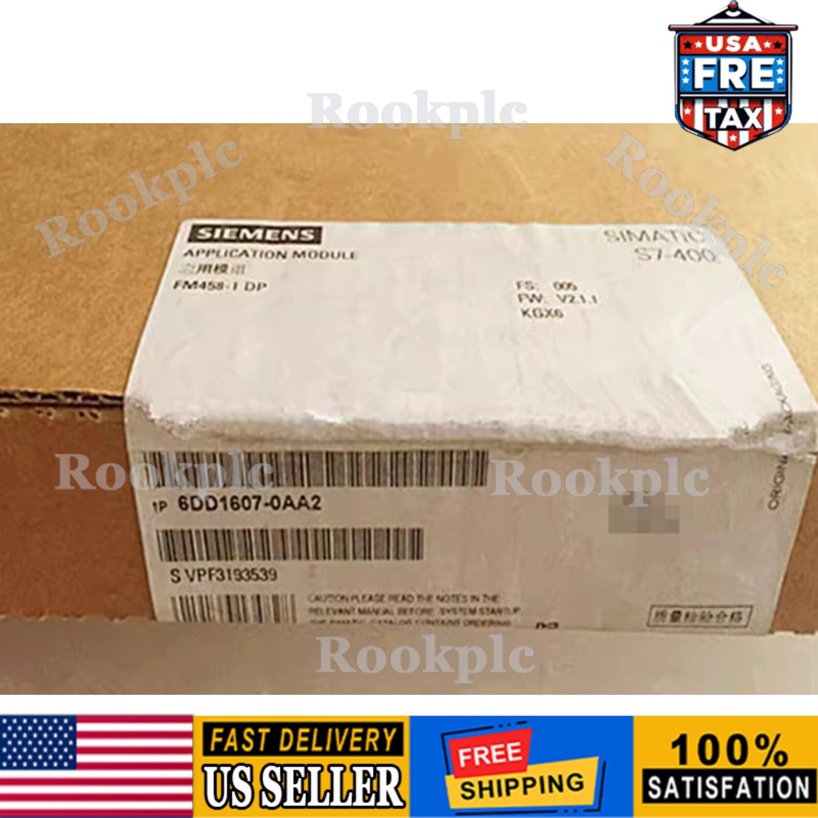New Siemens 6DD1 607-0AA2 SIMATIC S7-400 FM458-1 DP 6DD1607-0AA2 Expedited Ship