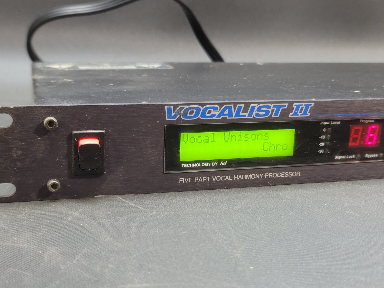 Digitech Vocalist II Vocal Harmony Processor