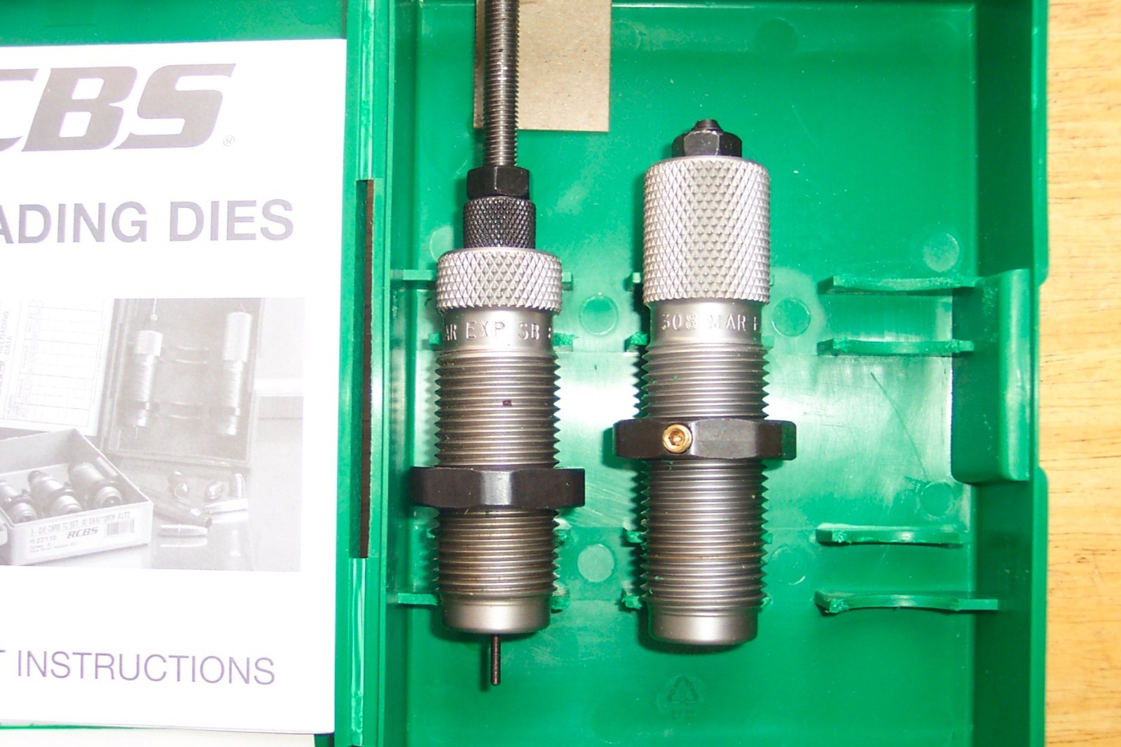 RCBS .308 MARLIN EXPRESS RELOADING  DIE SET  SMALL BASE FOR LEVER GUNS