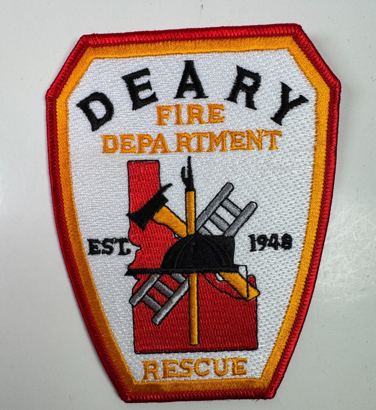 Deary Fire Rescue Idaho ID Patch Y6