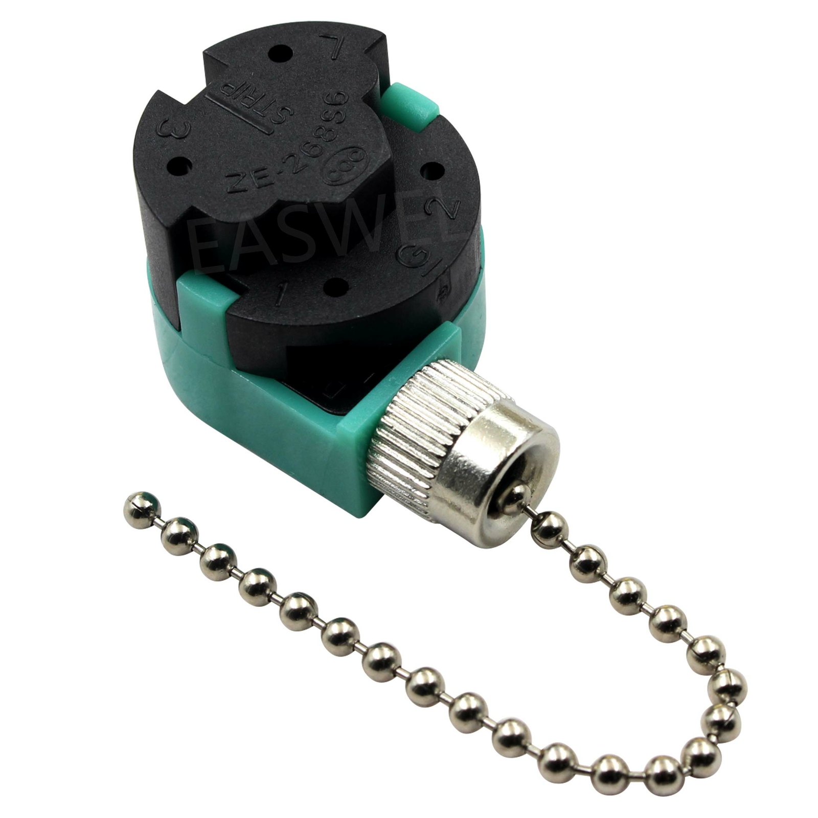 ZE-268S6 ZE-208S6 Switch 4 Wire 3 Speed Pull Chain Control 125V/6A