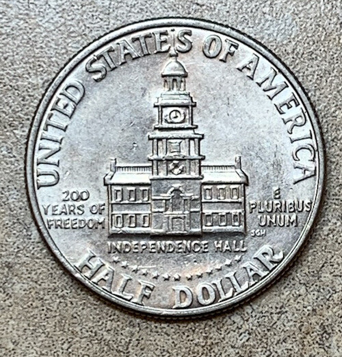 1976-D Kennedy Bicentennial Half Dollar Circulated