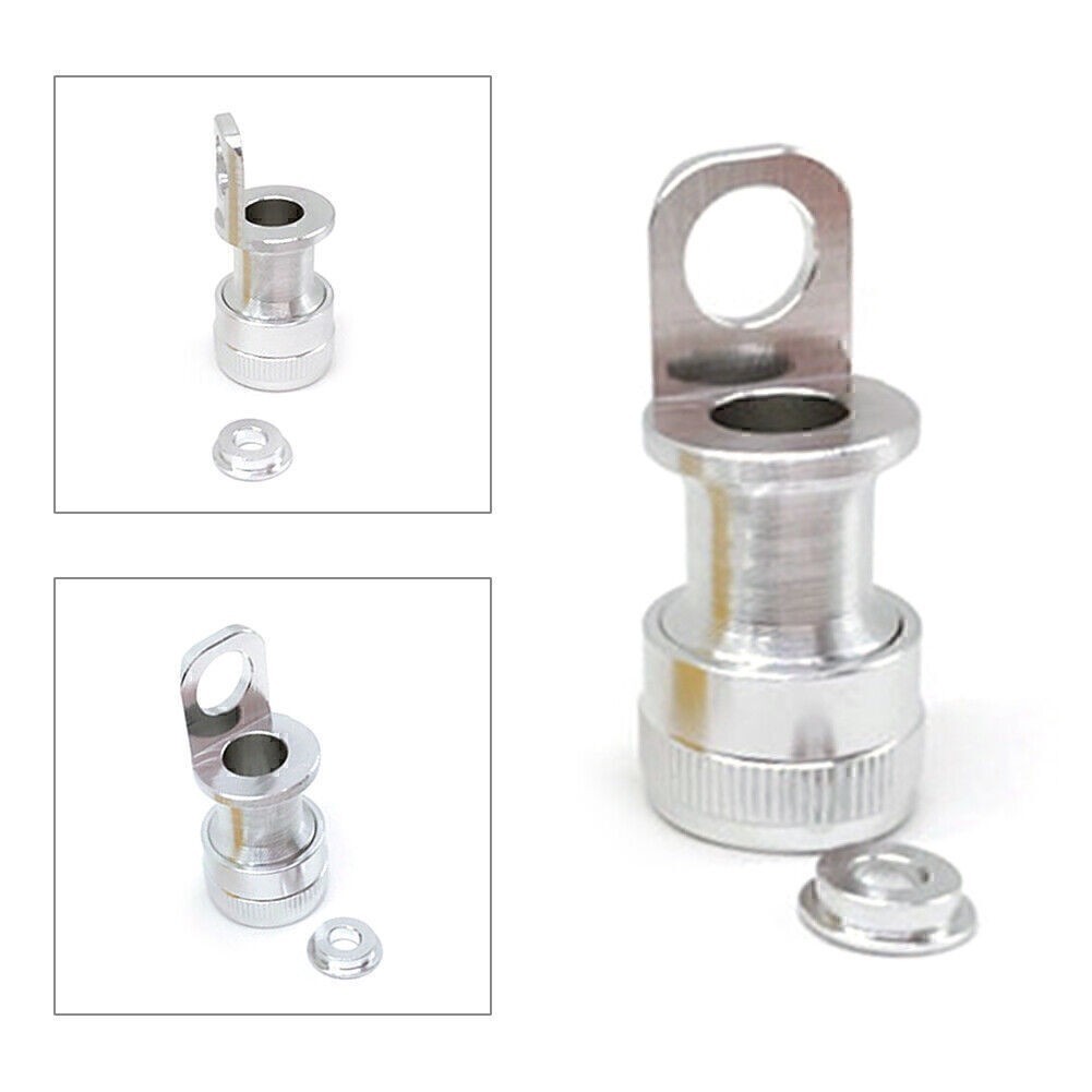 Bicycle Ultralight Quick Release Pedals Holder Bike Pedal Buckle Aluminum Silver