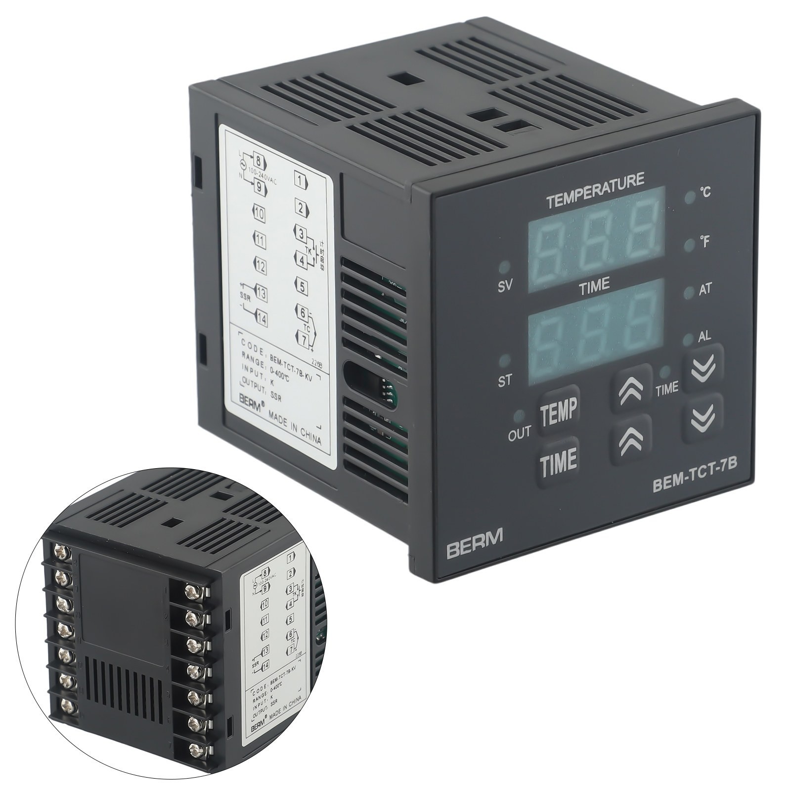 Precise Heat Press Machine Digital Thermostat Controller Enhanced Efficiency