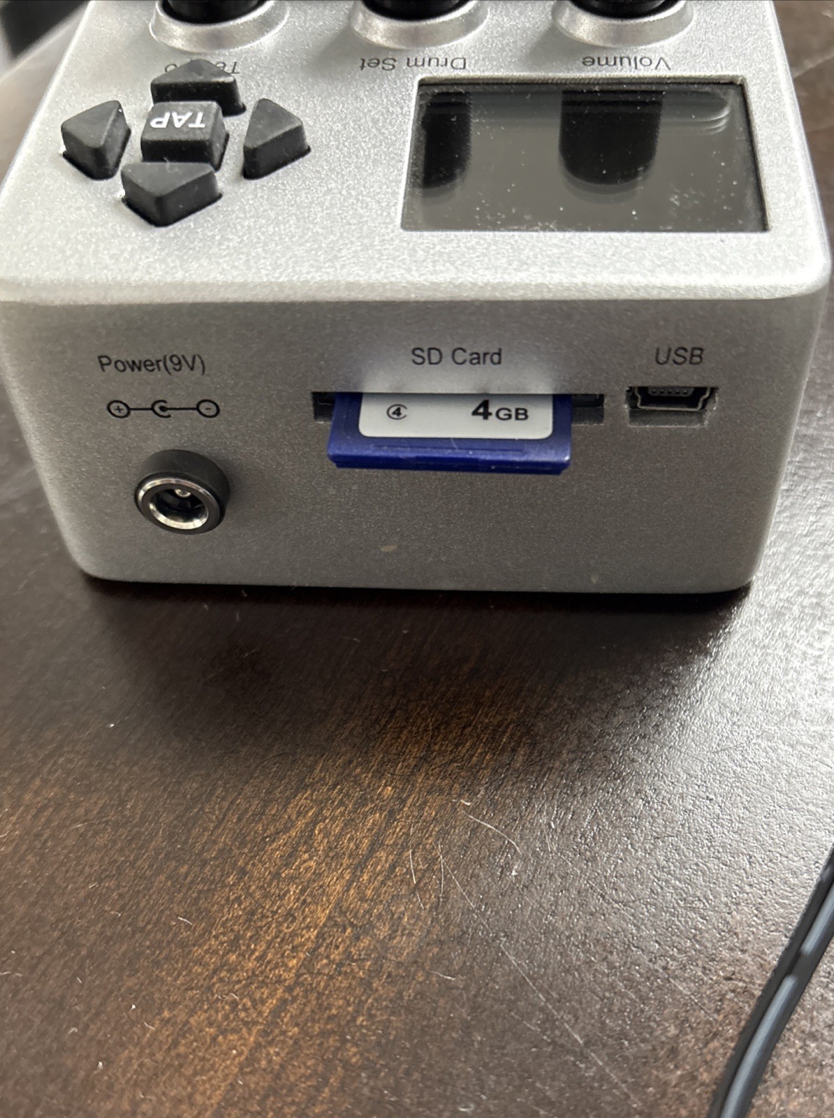 Beat Buddy Pedal Drum Machine with Foot Switch & Power Adapter, EX Condition