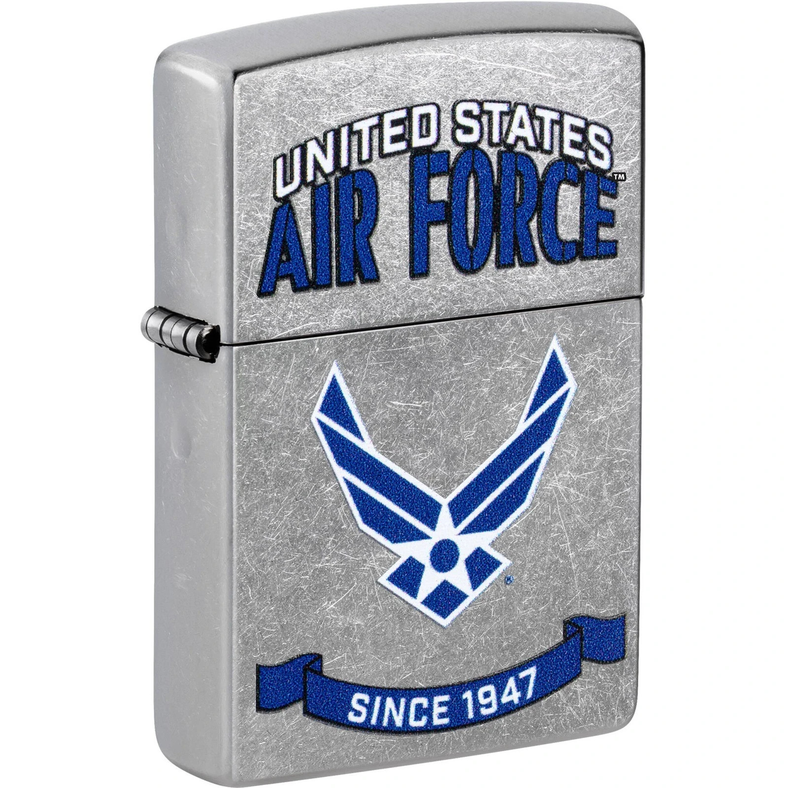 Zippo US Air Force Street Chrome Color Image 47089
