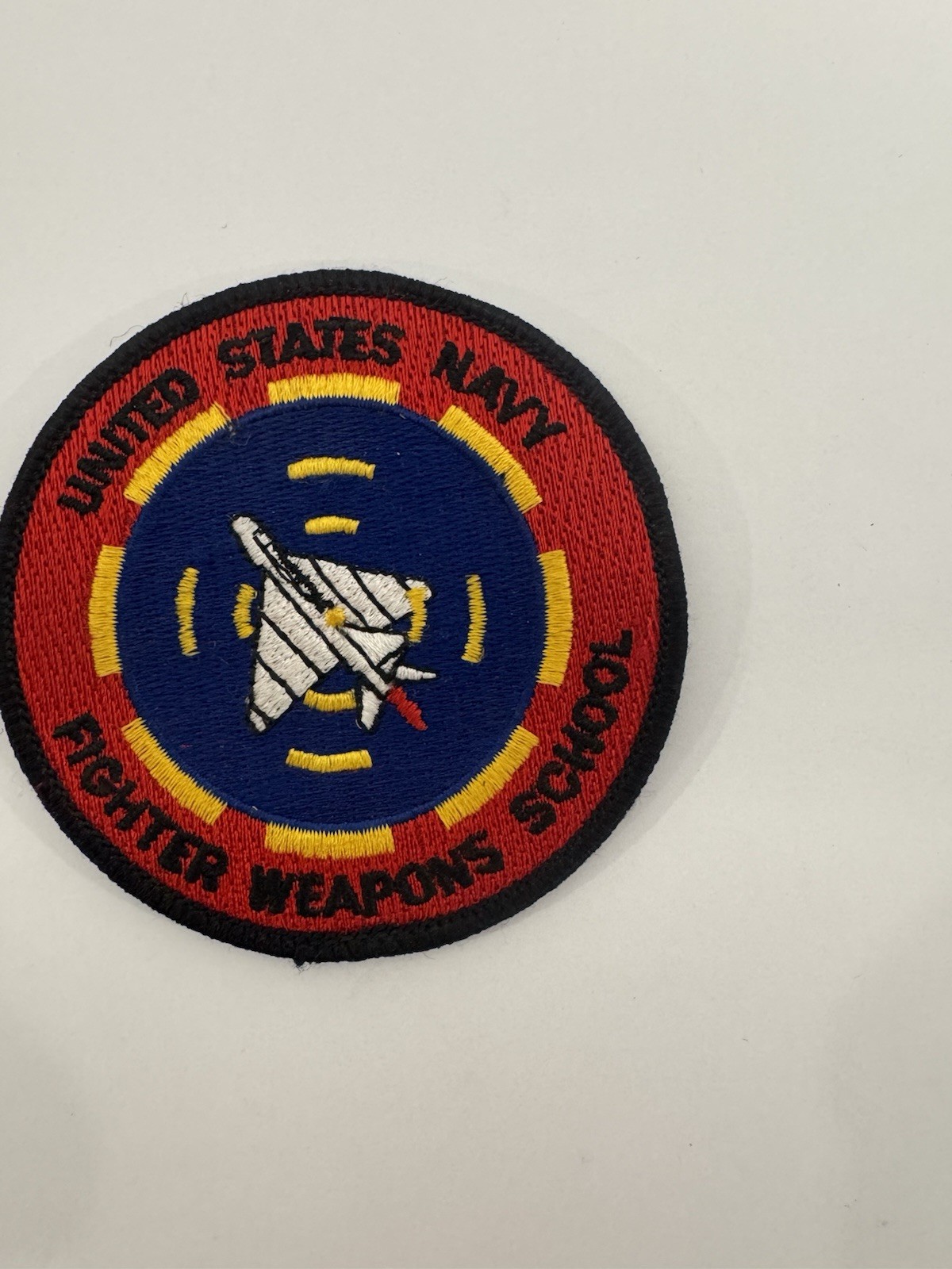 1970s US Navy Fighter Weapons School Patch Strike Fighter Tactics Instructor 3"