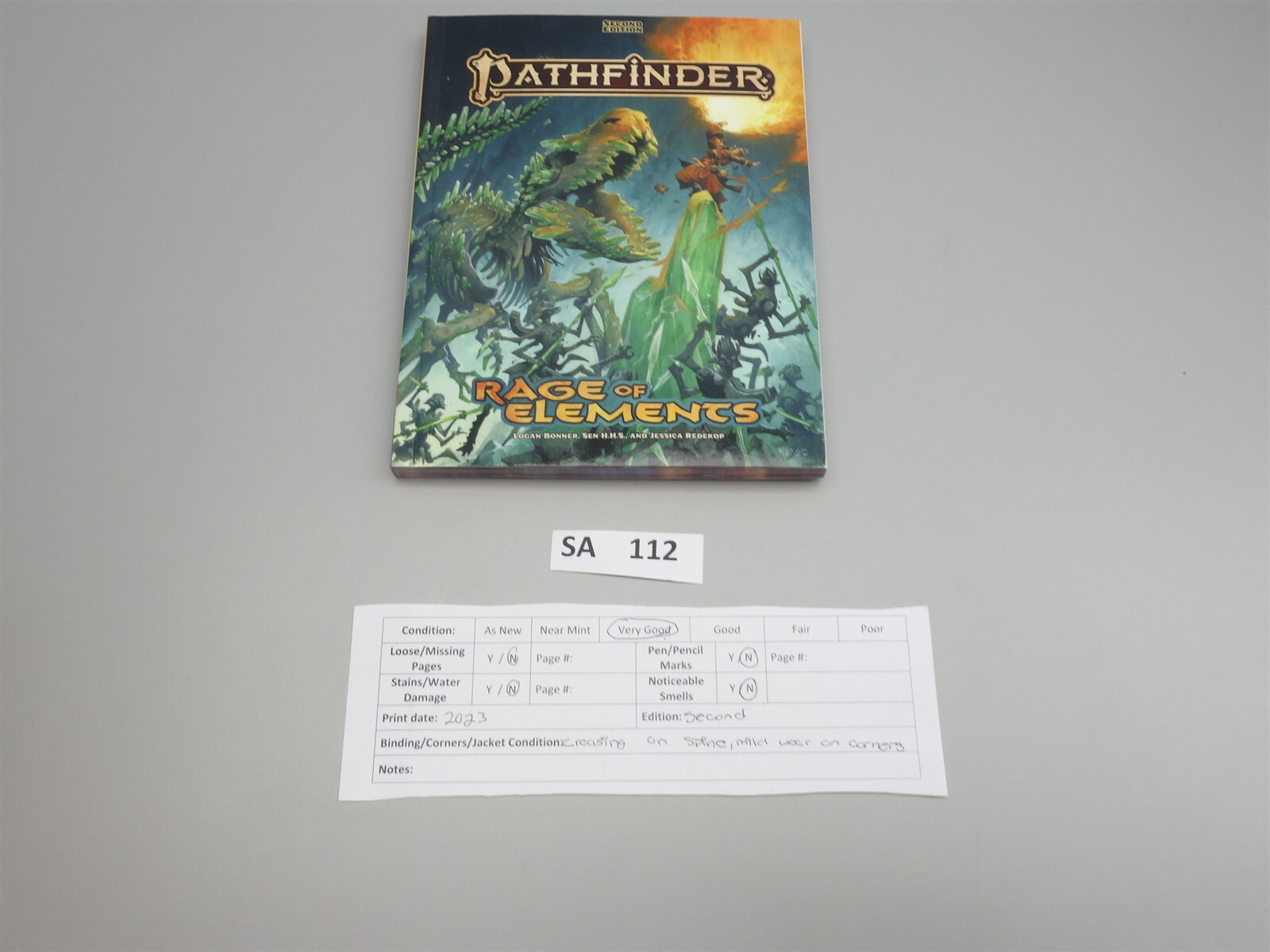 Pathfinder: Rage of Elements (2nd Edition Paizo)