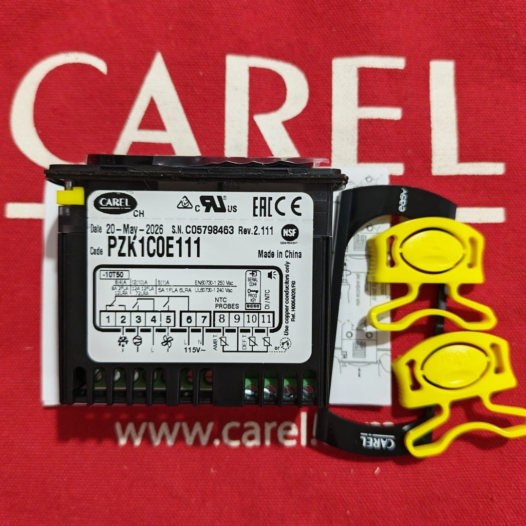 1pcs CAREL Temperature Controller PZK1C0E111 --PZKICOE111 115V