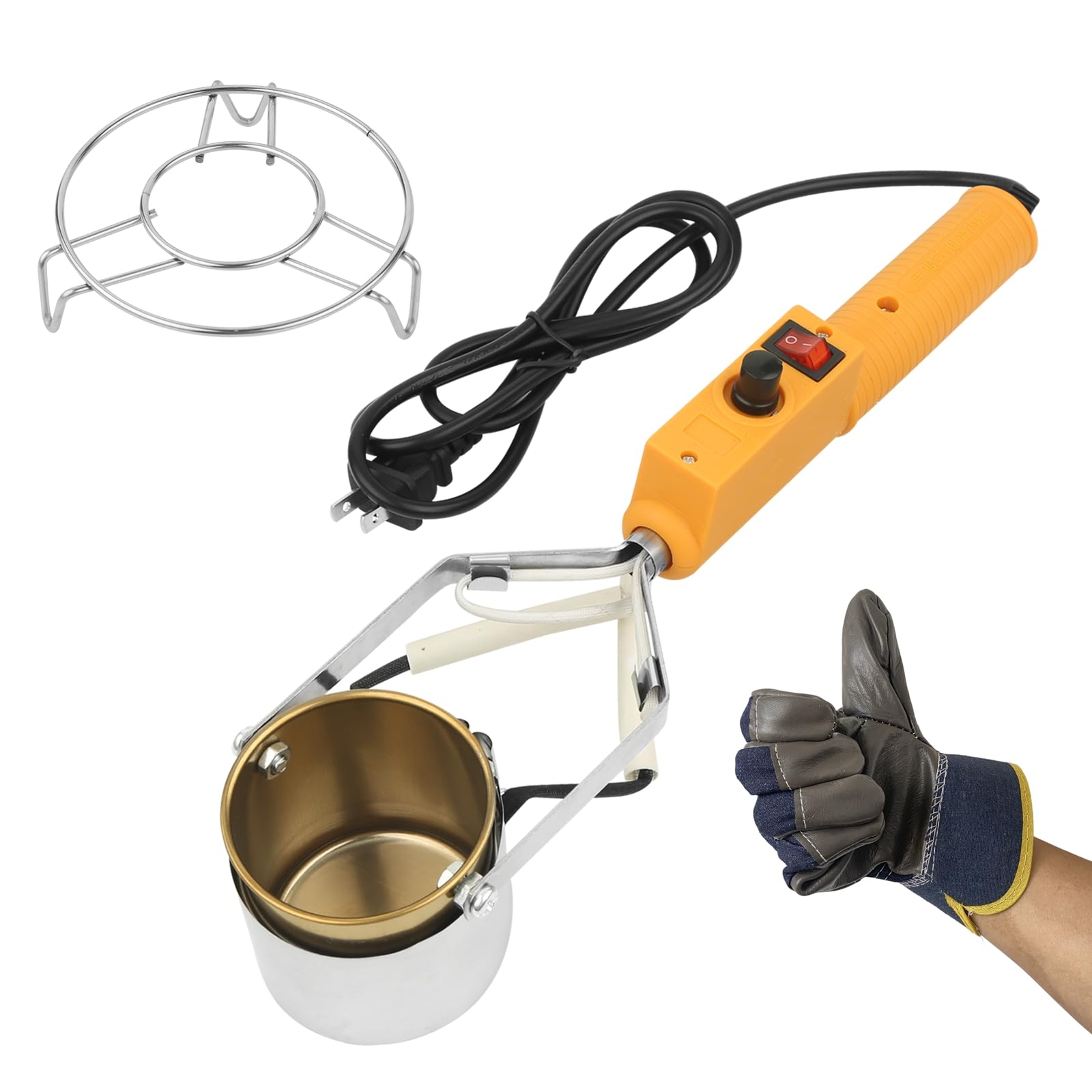 Lead Melting Pot Kit Electric 300W For Fishing & Bullet Molds