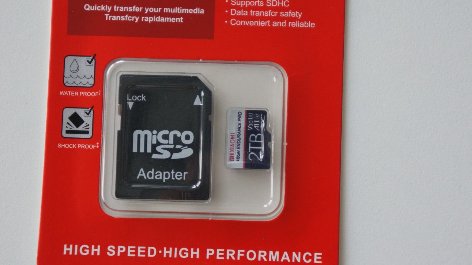 2TB Xiaomi Micro TF/SD Card 2TB A1 Class 10 SD Memory Card High Speed