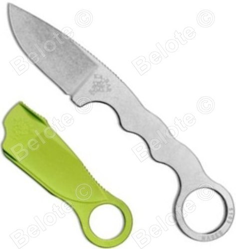 KA-BAR SNODY SNAKE CHARMER Hard Sheath S35VN Stainless Steel Plain Edge 5103 NEW