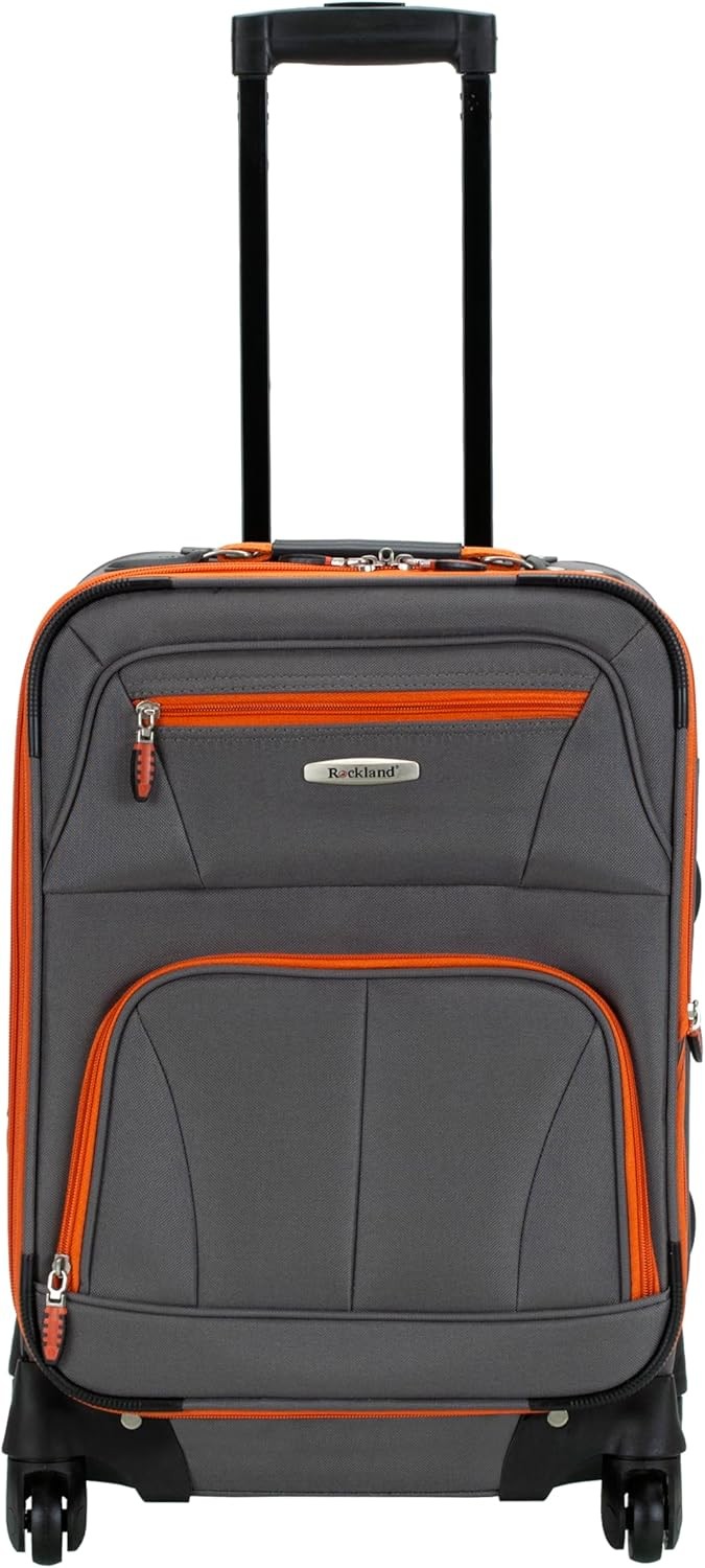 Pasadena Expandable Spinner Carry-on 19", Charcoal