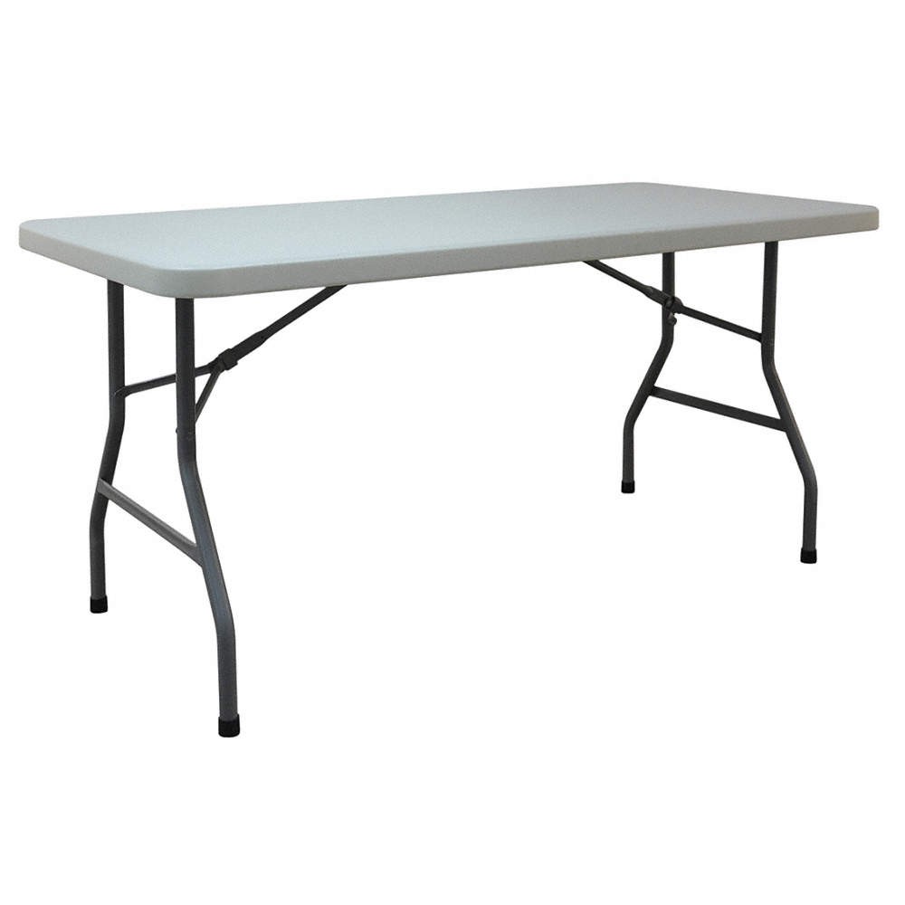 GRAINGER APPROVED 4GE25 Folding Table,29 in H 4GE25