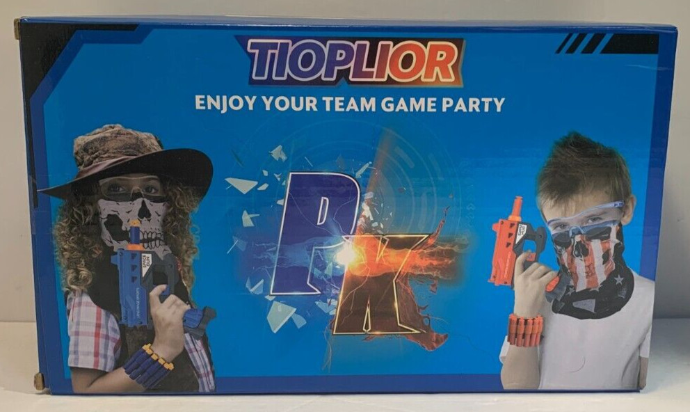 TioPlior Toy soft foam dart Launcher,  New in Box, (set of 2 in box)