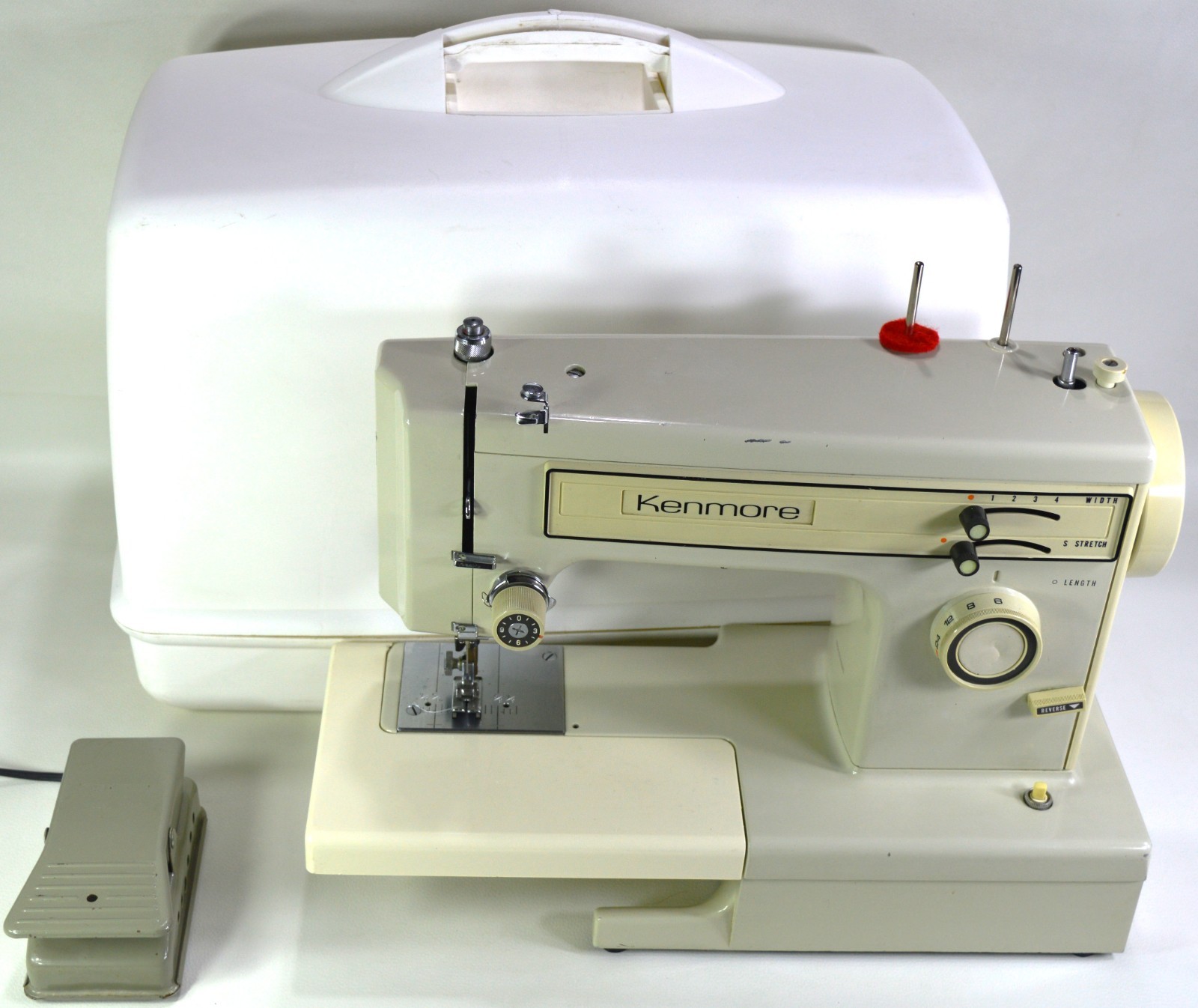Kenmore Sewing Machine Model 158 Serviced, Vintage Rare Variant