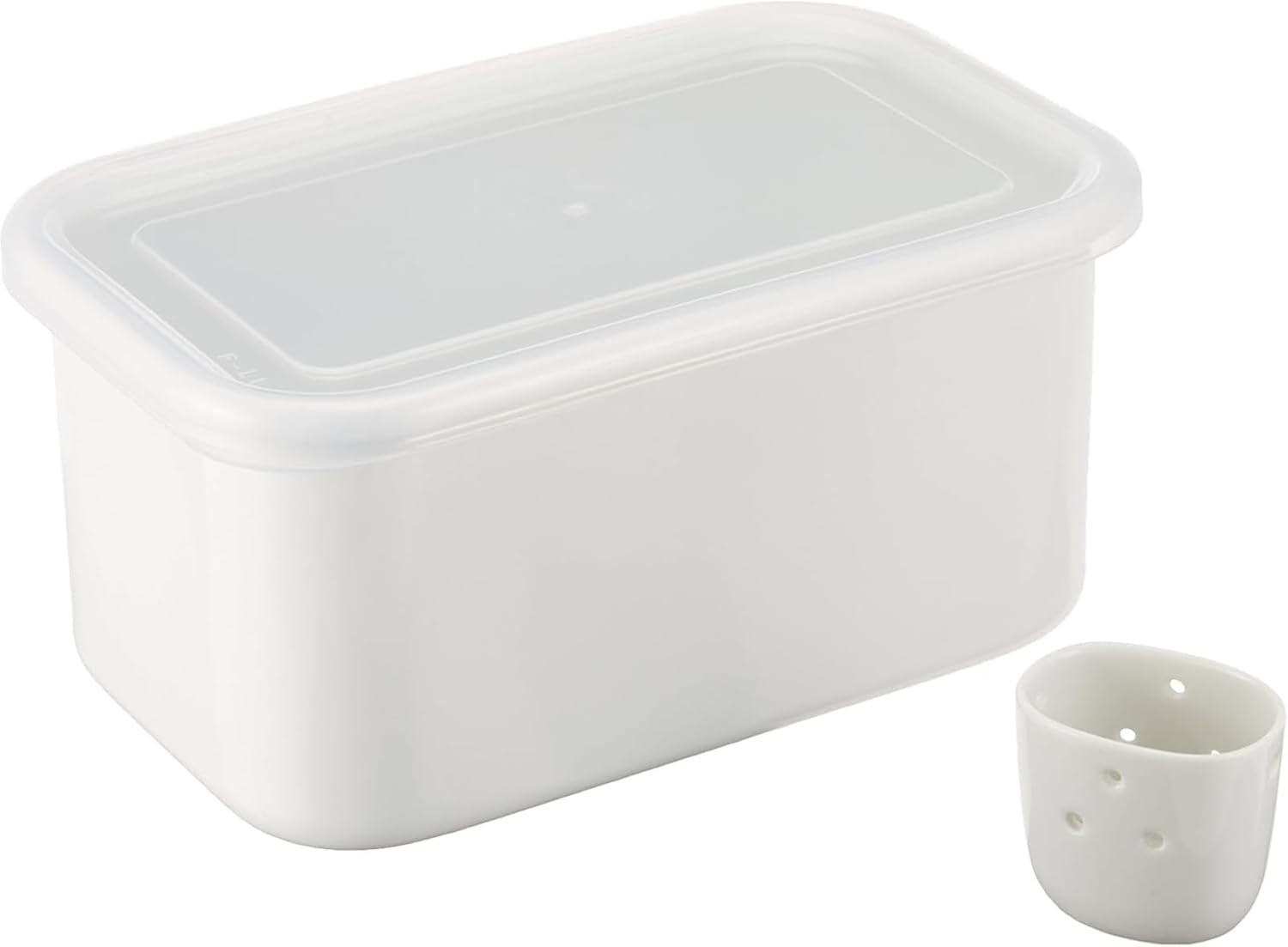 Noda Horo Nukazuke Bijin Pickle Container White TK-32 3.2L  JAPAN NEW