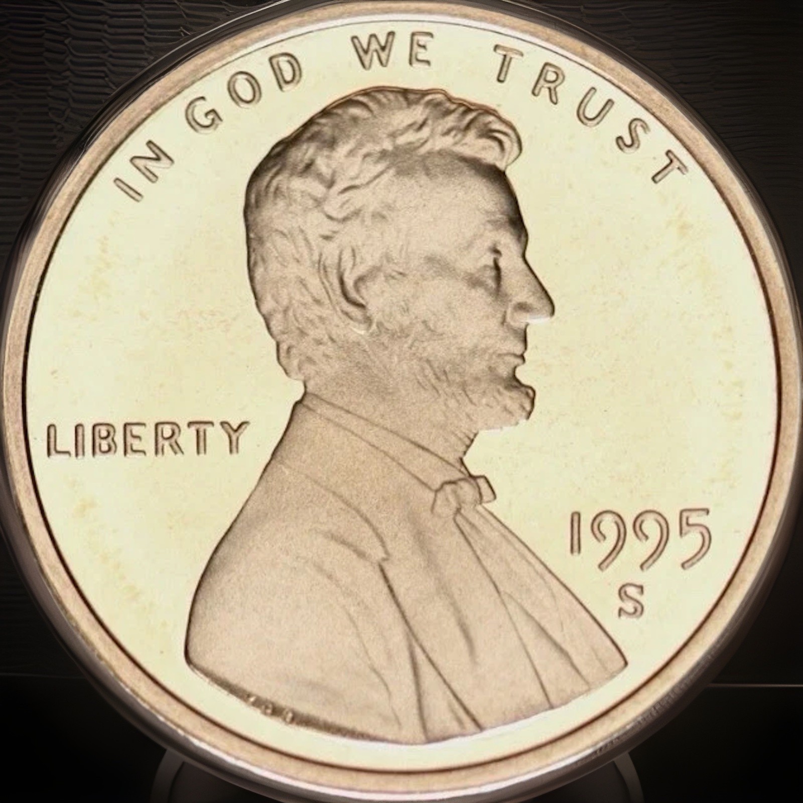 1995 S Proof Lincoln Memorial Cent - From a Proof Set