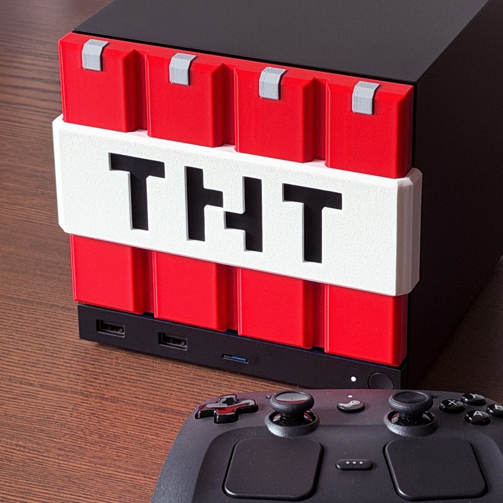 Steam Machine Faceplate | TNT inspired for Valve Console