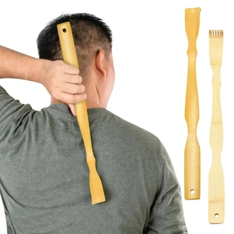 Bamboo Back Scratcher, 100% Natural Bamboo Back Scratchers for Itching