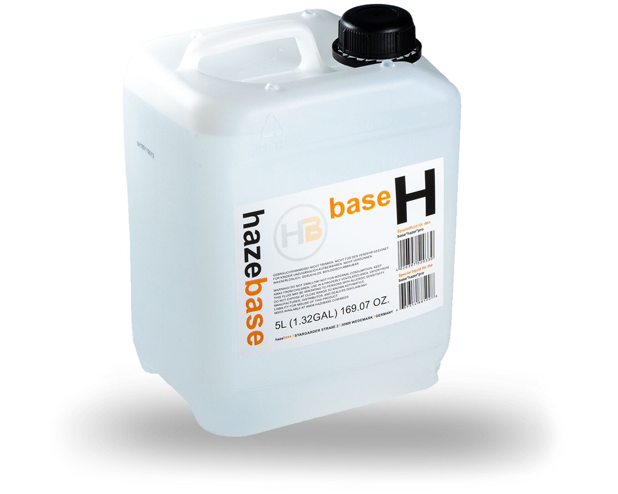 HazeBase Base Hazer Pro Fluid 4 x 5 Liters Case