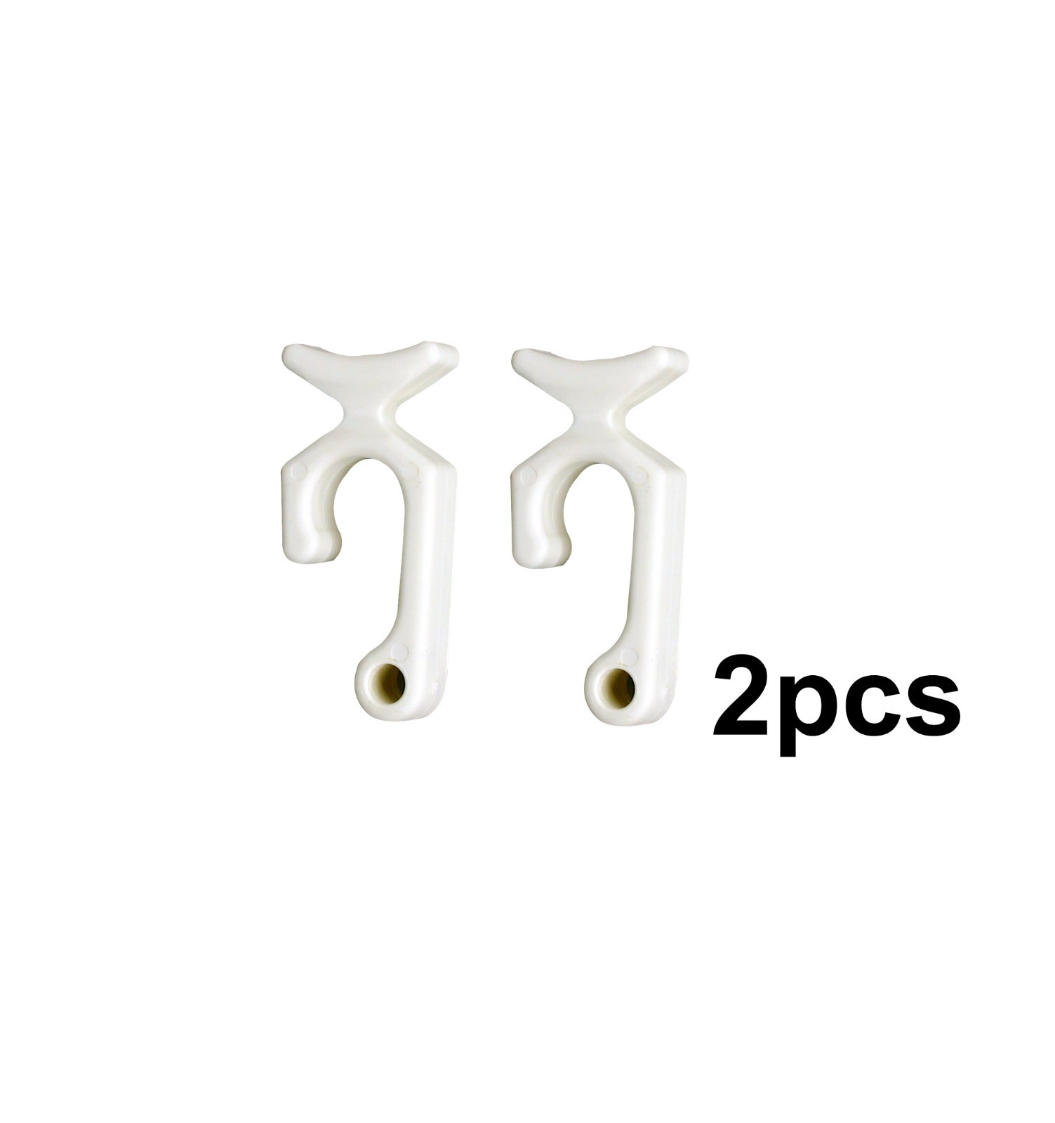 Pactrade Marine 2PCS Fender Bumper 7/8'' Rail Mount Clip Quick Hanger Plastic