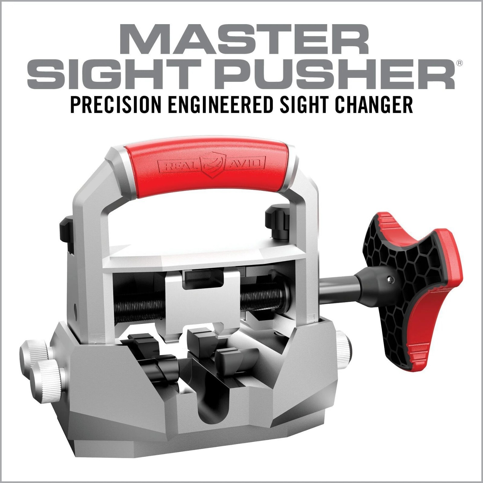 Real Avid Master Sight Pusher Tool With Slide Cradle for Pistols/Hanguns #AVMSP