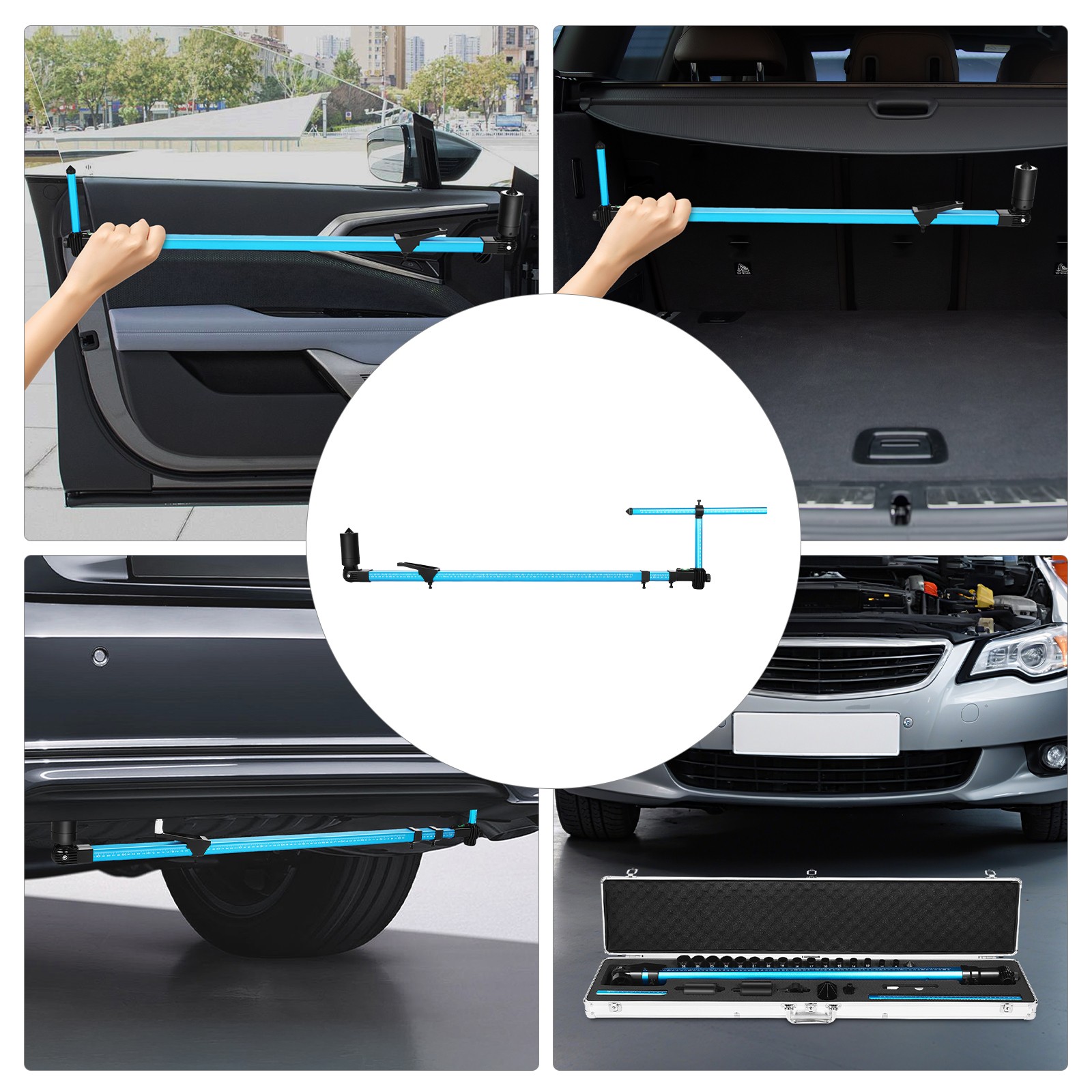 Universal High-precision 2d Measuring Ruler, 2d Measuring System For Car Repair