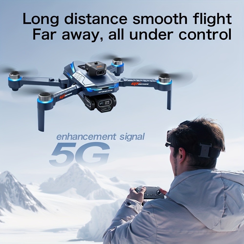 6K HD Camera Drone 5G Professional With 2Battery Obstacle Avoidance FPV WIFI