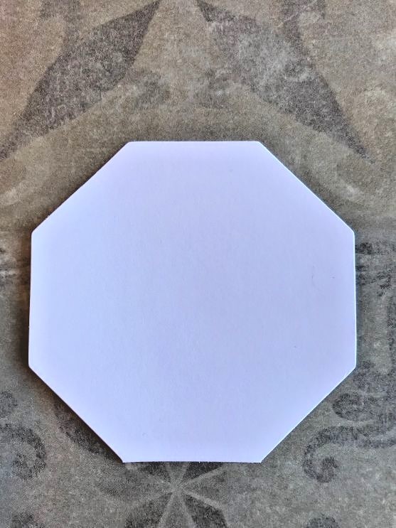 ALLQUILTY- 300 Shapes 1 1/2" Octagon English Paper Piecing  Quilt Templates