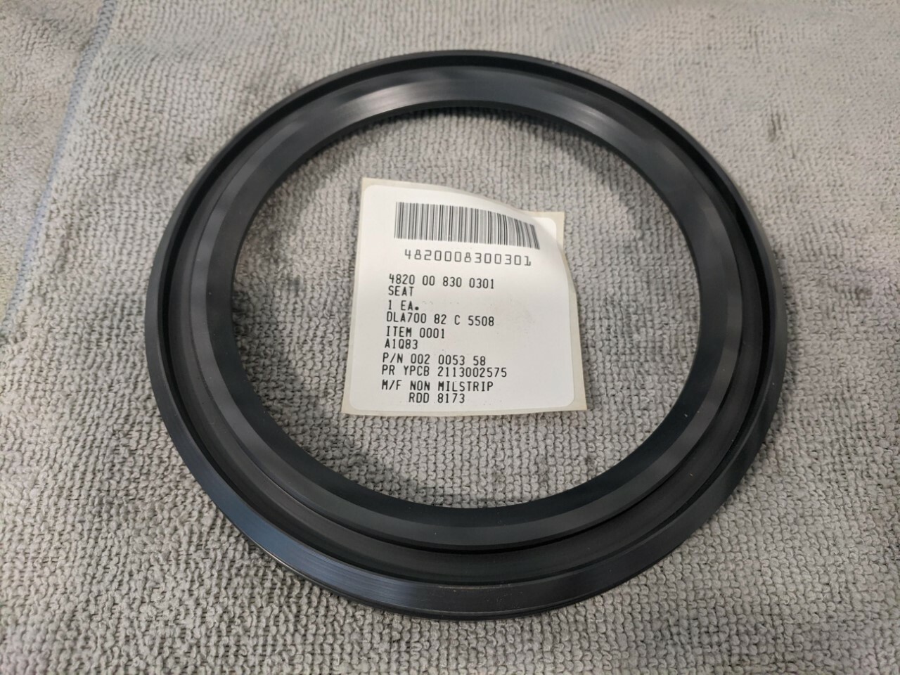 PORTLAND VALVE SEAT VALVE 002-0053-58 0276EPC5 0277EPC5 4820-00-830-0301