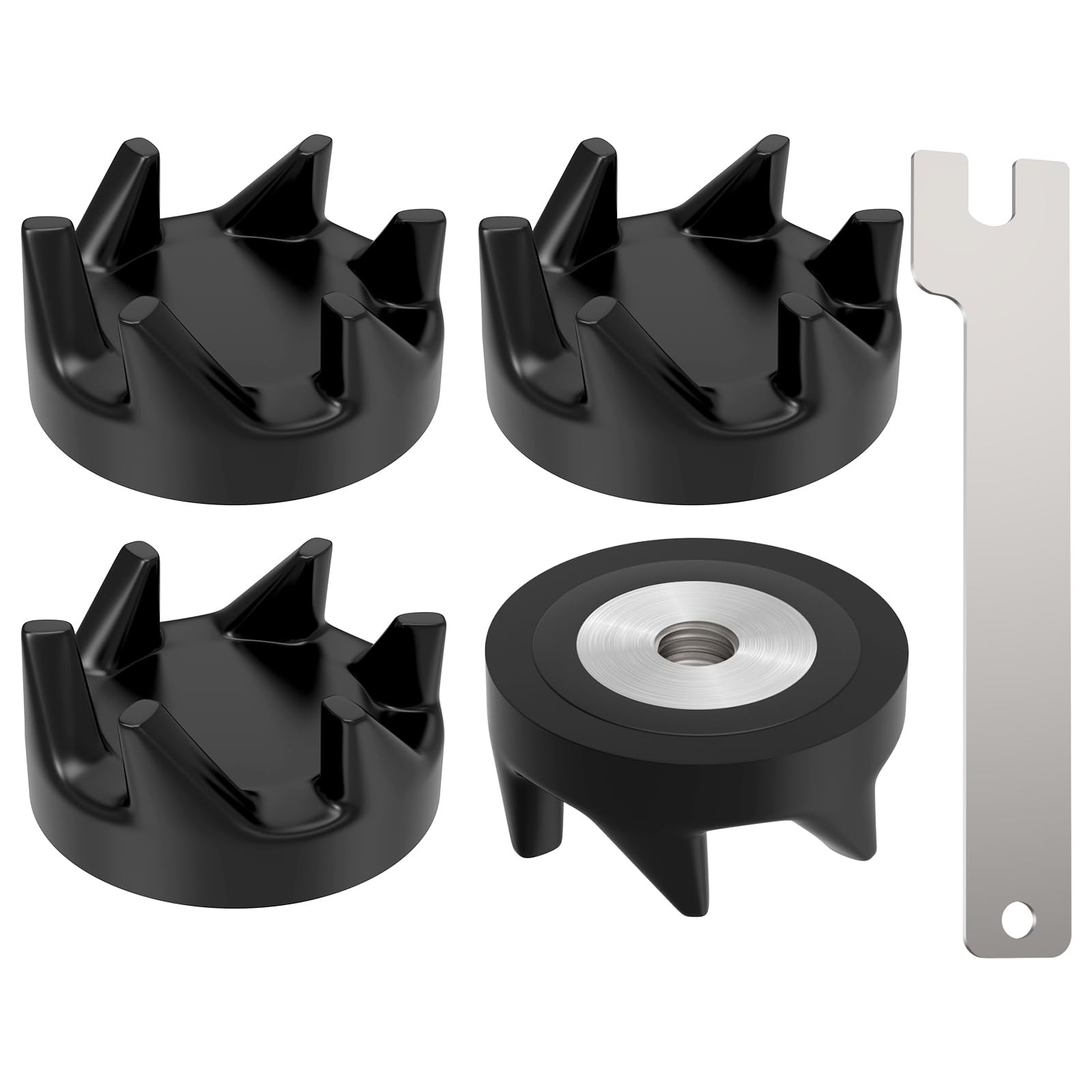 MARRTEUM 4 Pcs 9704230 Blender Coupler with Spanner, Blender Drive Coupling K...