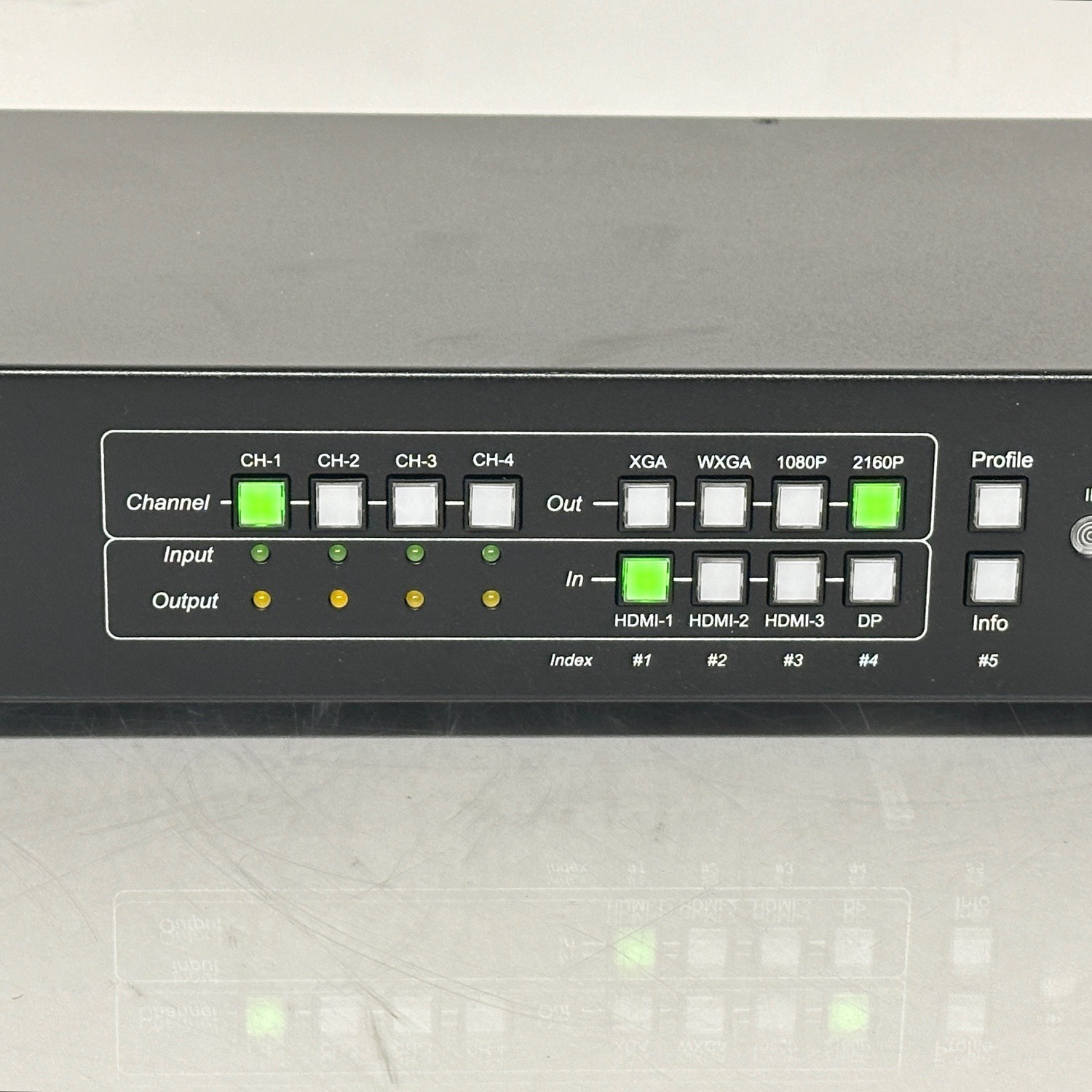 GeoBox UD104 Quad Channel UHD Edge Blending Processor