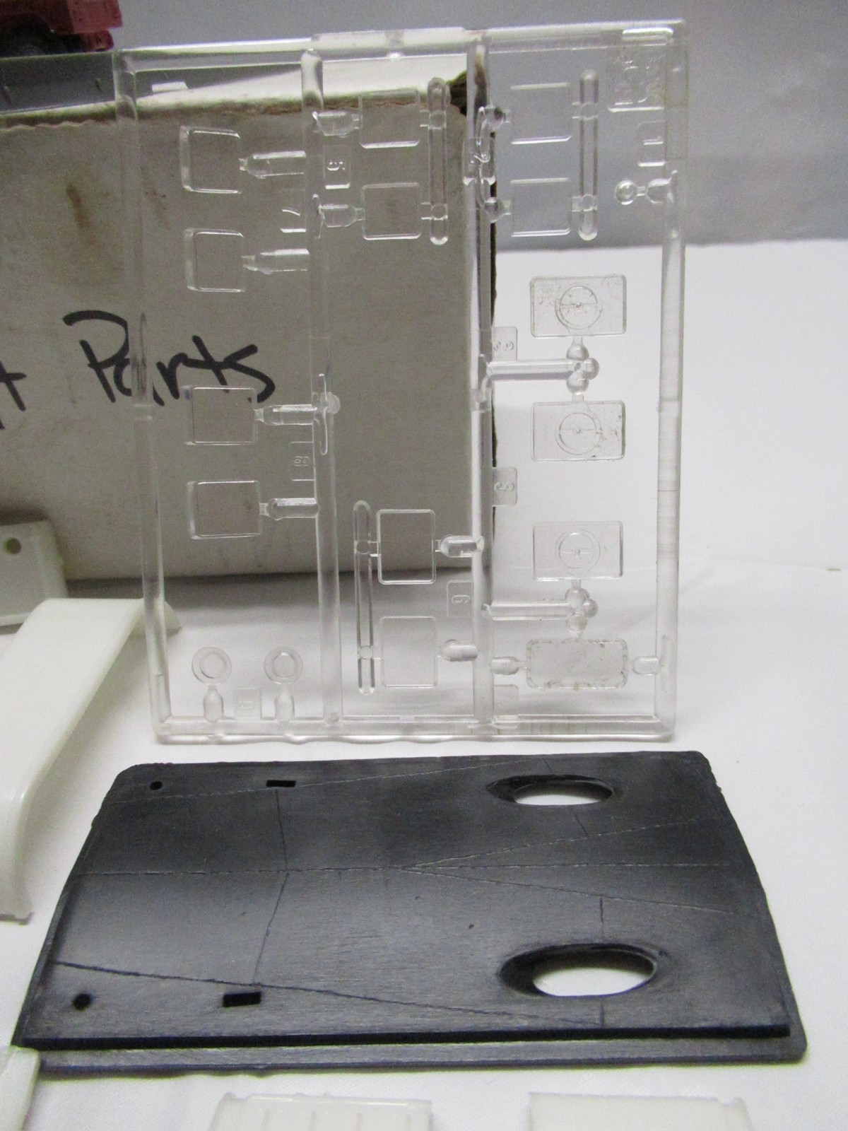 Fire Boat Parts For A Plastic Model Kit