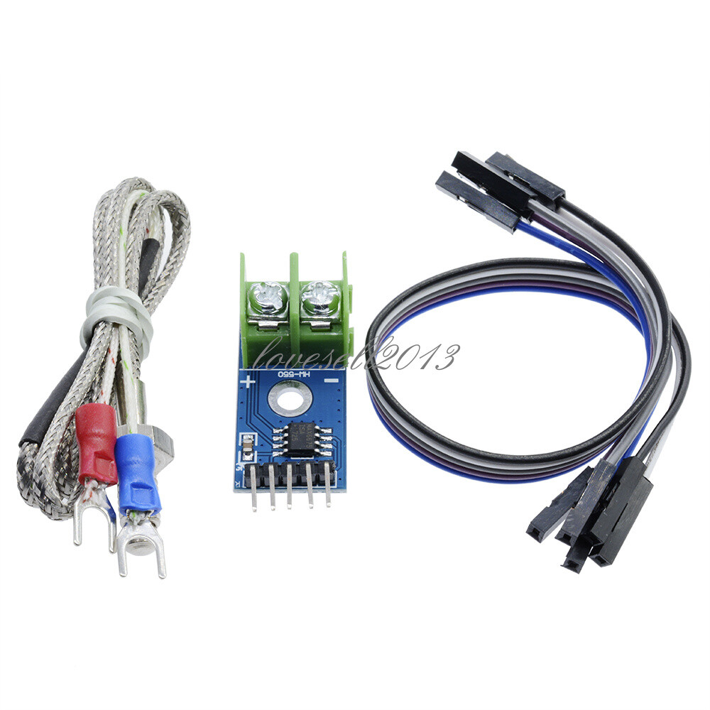 NEW MAX6675 Module + K Type Thermocouple Temperature Sensor for Arduino