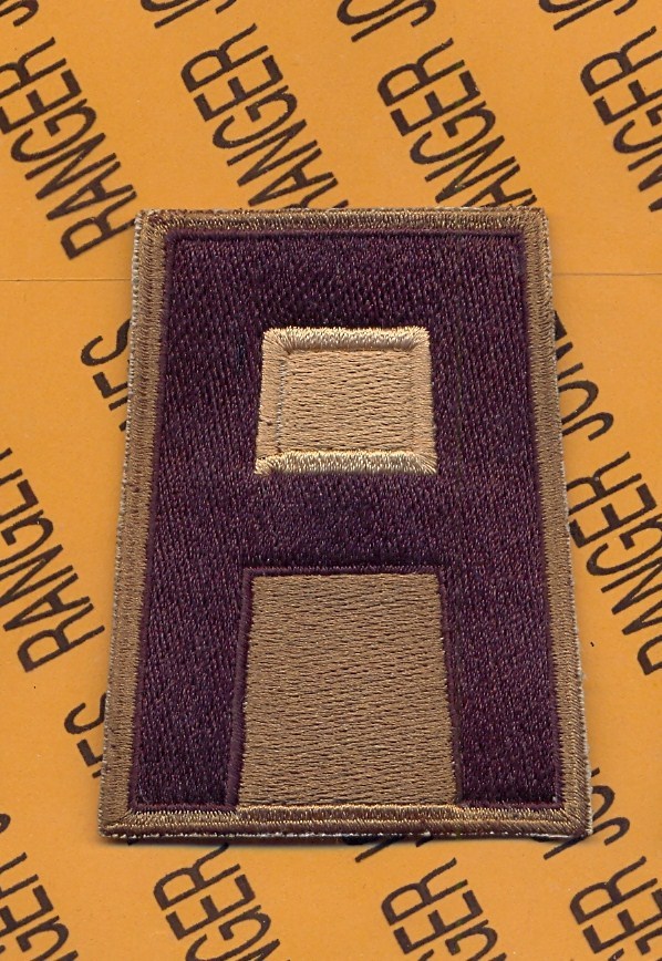 US Army 1st First Army Command QM Quartermaster Supply Branch SSI 3" patch c/e