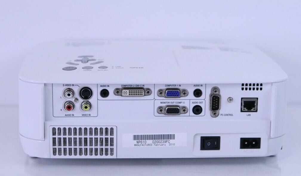 NEC NP610 Multimedia Projector