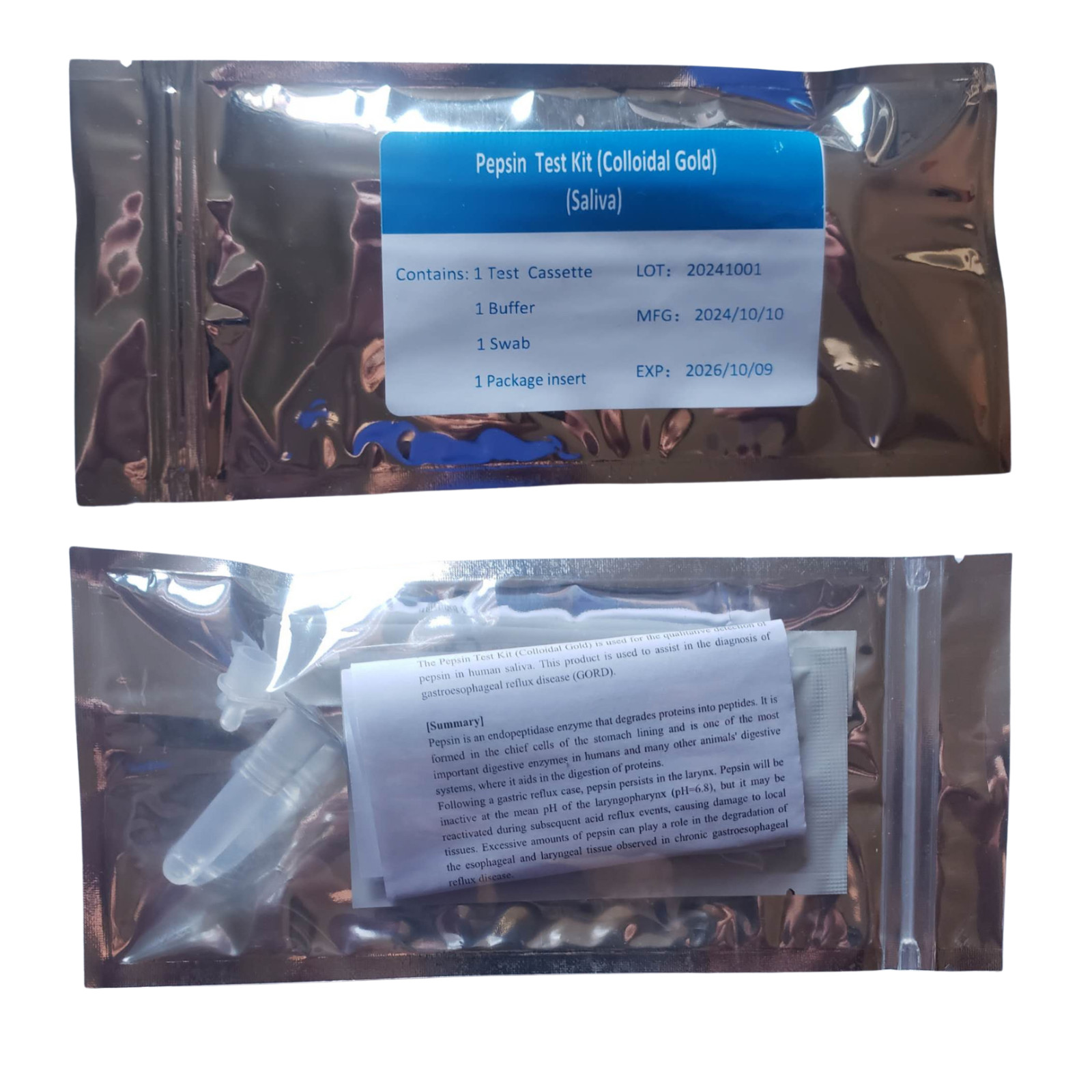 Pepsin Home Test Kit– Rapid Results, High Accuracy-USA Seller
