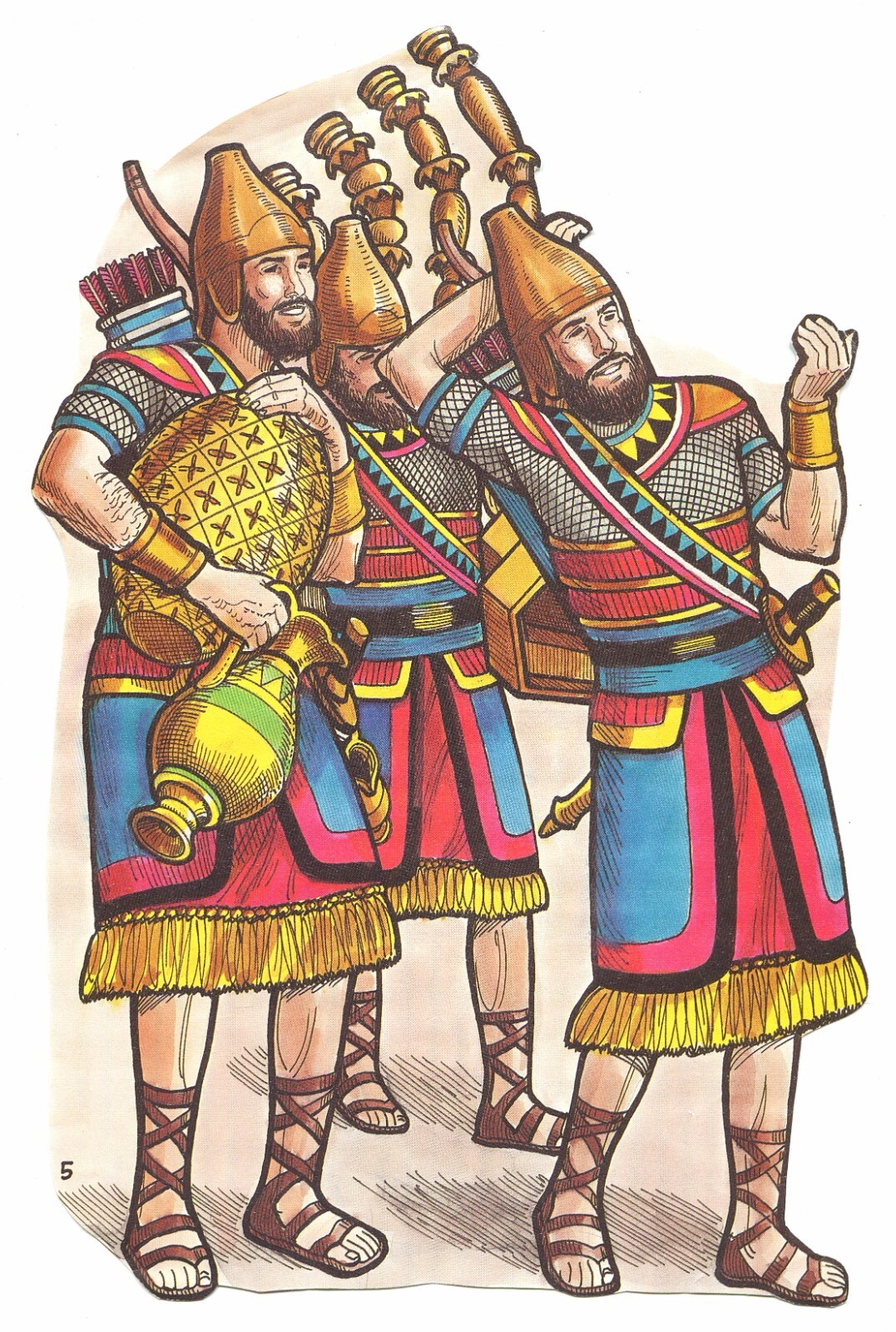 Flannel Board Bible Story Figure Vintage 1980s Regular Baptist Press 06666