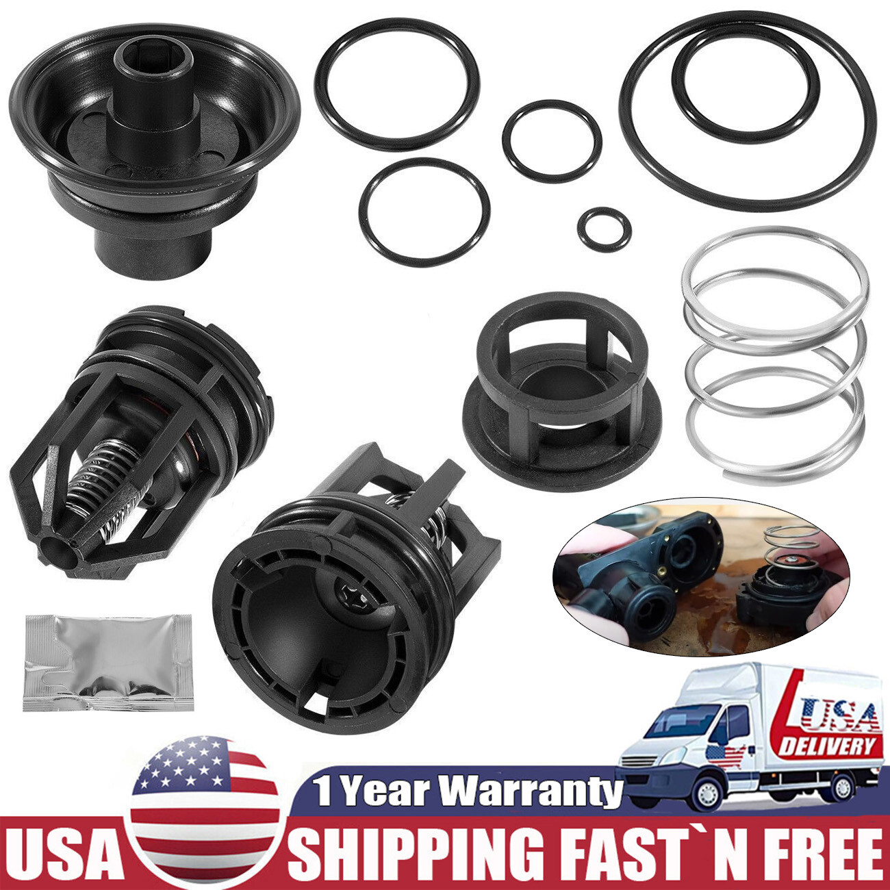 RK34-375 Complete Valve Repair Kits for Zurn Wilkins 375/375XL/375ST 1/2"-3/4"