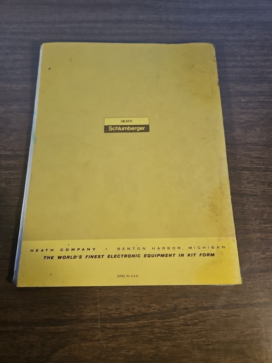 Heathkit Oscilloscope IO-4560 With Paperwork UNTESTED