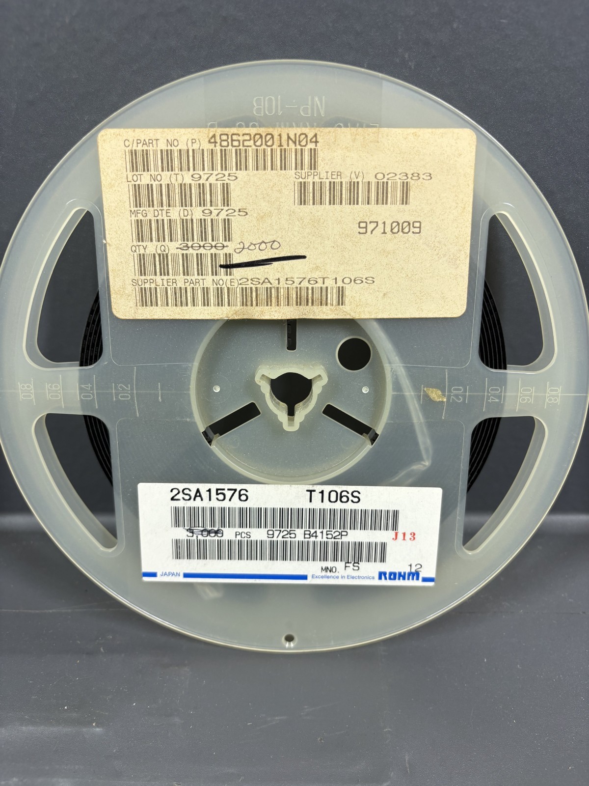 1025x ROHM 2SA1576T106S PNP Transistor SOT-23 SMD General Purpose Tape Reel